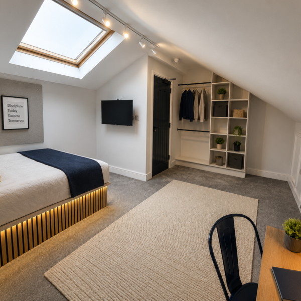 78 Arundel Avenue – Loft Bedroom, Your Student Living, Liverpool