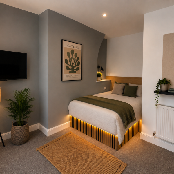 78 Arundel Avenue – Bedroom, Your Student Living, Liverpool